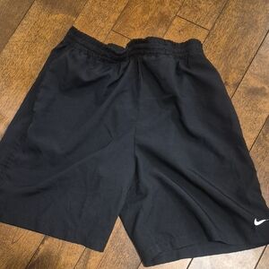 Nike Boys Black Sports Shorts